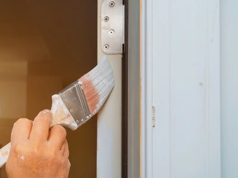Doors and woodwork painting
